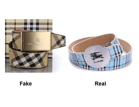 how to spot a fake burberry belt|burberry belt identification.